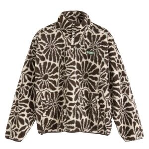 New Parks Project Women's High Desert Wildflower Fleece Brown Size Large $140